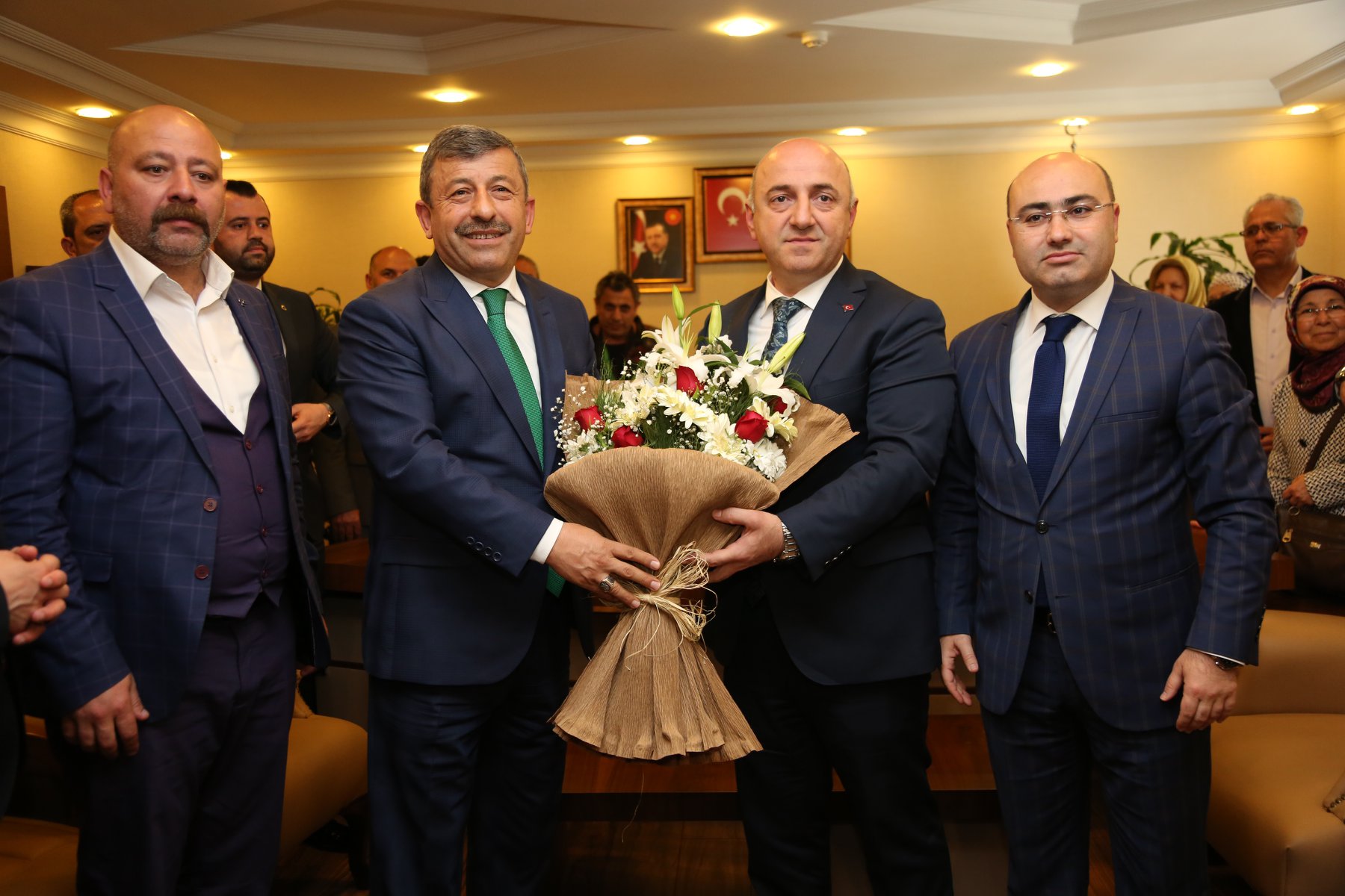 Başkanla Fotoğraflarımız
